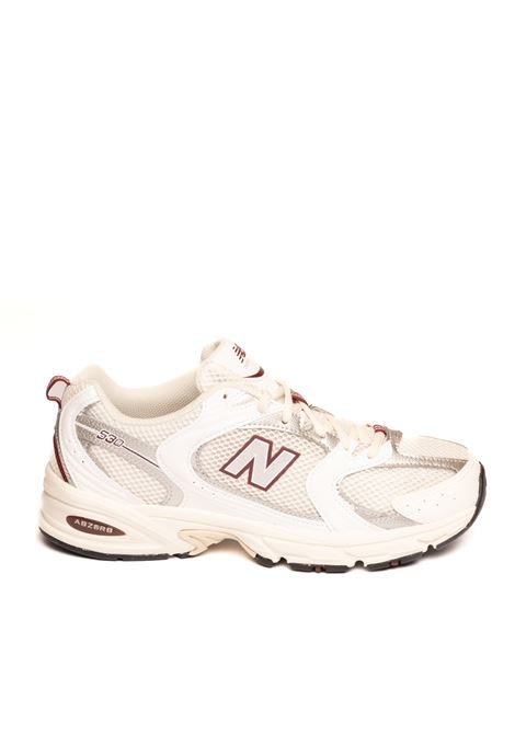 Sneaker 530 bianco/bordò NEW BALANCE | 530USZ-B/BORDO